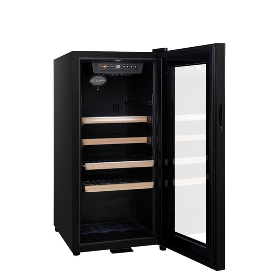 LA SOMMELIERE LS38BLACK για 38 Μπουκάλια Μαύρο Συντηρητής Κρασιών image 6