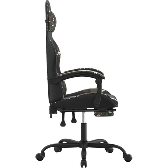 Καρέκλα Gaming VIDAXL 3143889 με Υποπόδιο από Τεχνητό Δέρμα image 1