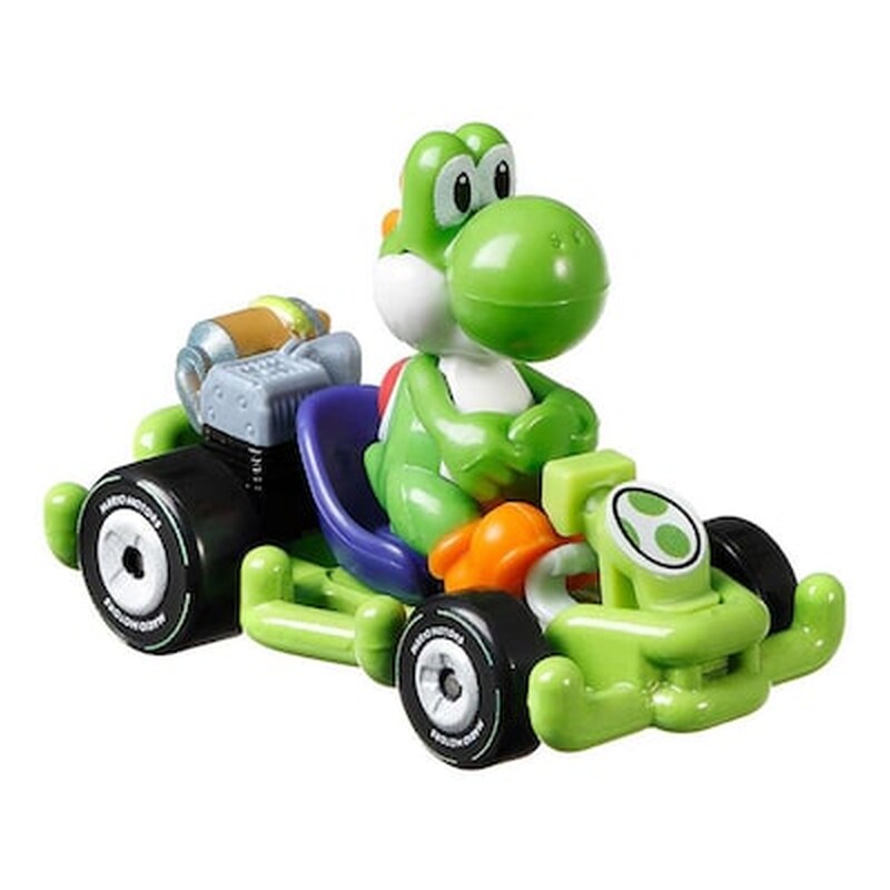 Hot Wheels Mario Kart Αυτοκινητάκια – Grn19 Yoshi