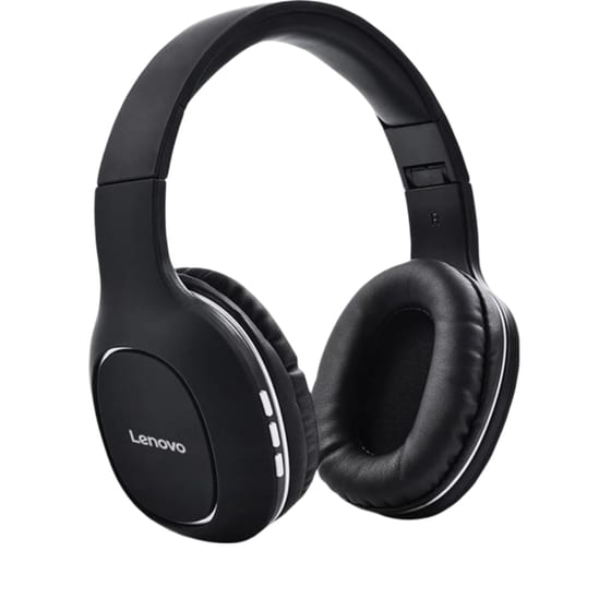 Lenovo HD300 Ασύρματα Ακουστικά Κεφαλής - Μαύρα image 1