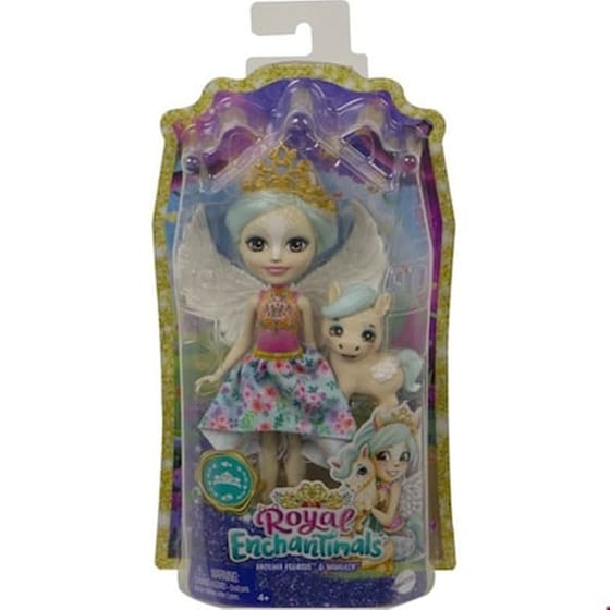 Enchantimals- Royal Paolin Pegasus  And  Wingley Doll, Purple (mattel Gyj03) image 1