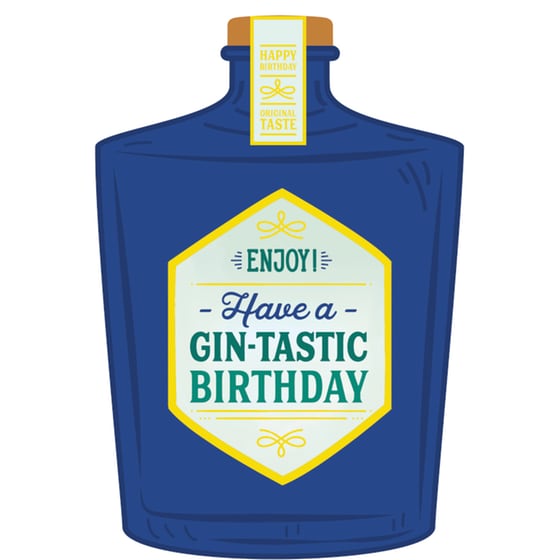 Ευχετήρια Κάρτα Γενεθλίων Legami Gin - 11.5x17cm image 0