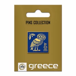 Μεταλλική Καρφίτσα A.T.P. Κουκουβάγια