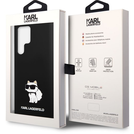 Θήκη Samsung Galaxy S23 Ultra - Karl Lagerfeld “Choupette NFT” Hard Case - Black image 6