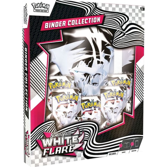 Pokémon TCG: Scarlet & Violet 10.5 White Flare Binder Collection image 0