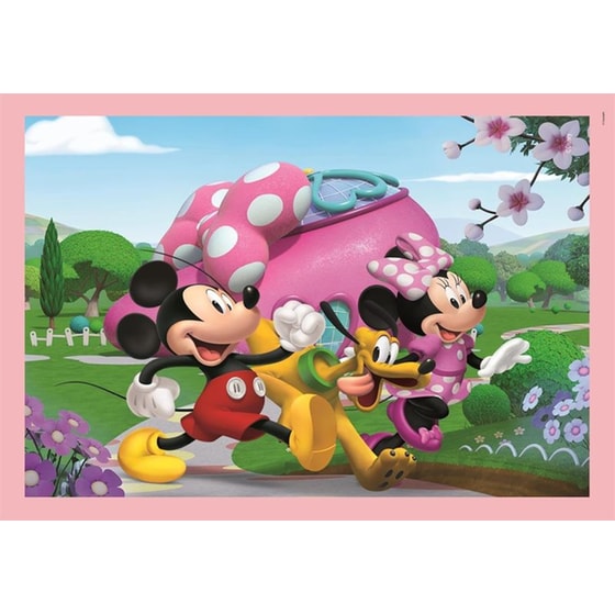 Παζλ Clementoni Super Color 4in1 Mickey Mouse Club image 4