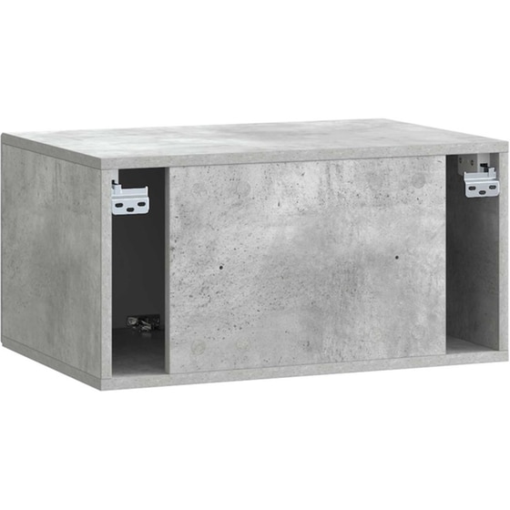Επιτοίχιο Έπιπλο Τηλεόρασης VidaXL 59.5x41x30 cm - Γκρι image 7