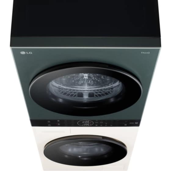 LG WT1210EGF WashTower 12kg/10kg 1.400 Στροφές με WiFi Μπεζ/Πράσινο Πλυντήριο Στεγνωτήριο Ρούχων image 5