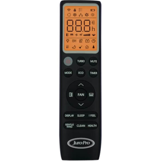 JURO-PRO MaxClima Black 18.000 BTU A+++/A+++ με WiFi Κλιματιστικό Inverter image 1