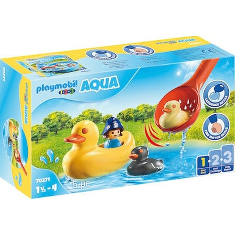 Playmobil 123: Aqua-duck Boat Παπάκια