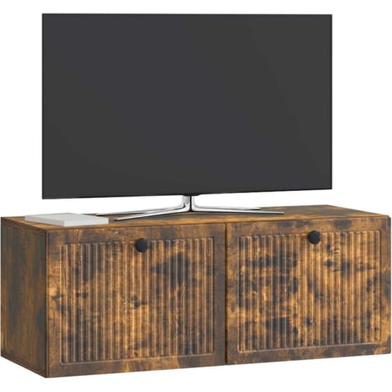 Επιτοίχιο Έπιπλο Τηλεόρασης VidaXL 78.5x31x30 cm - Γκρι image 2