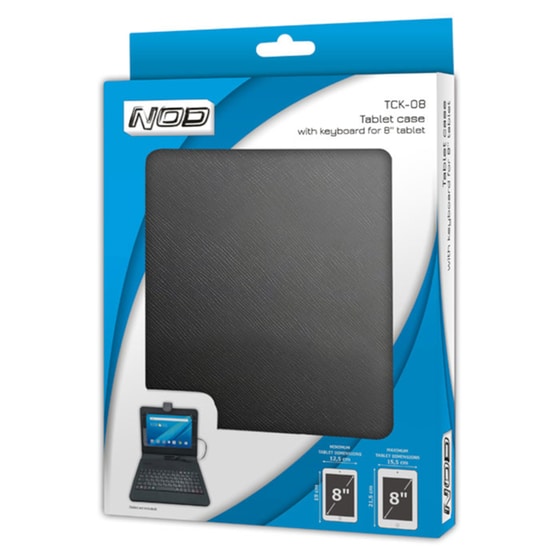 Nod TCK-08 Πληκτρολόγιο για Tablet Universal 8" - Μαύρο image 5