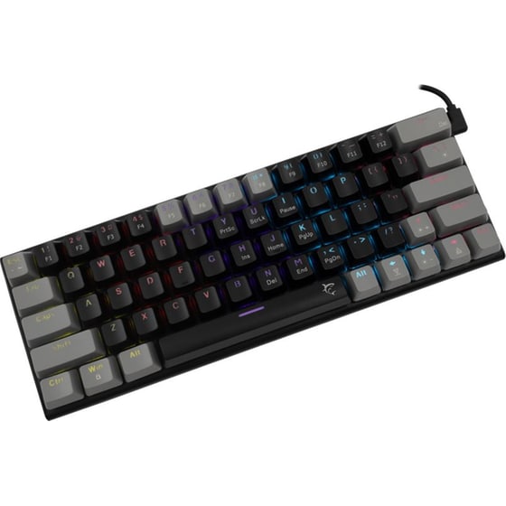 White Shark Wakizashi Gaming Μηχανικό Ενσύρματο Πληκτρολόγιο RGB Γκρι/Μαύρο (US) image 1