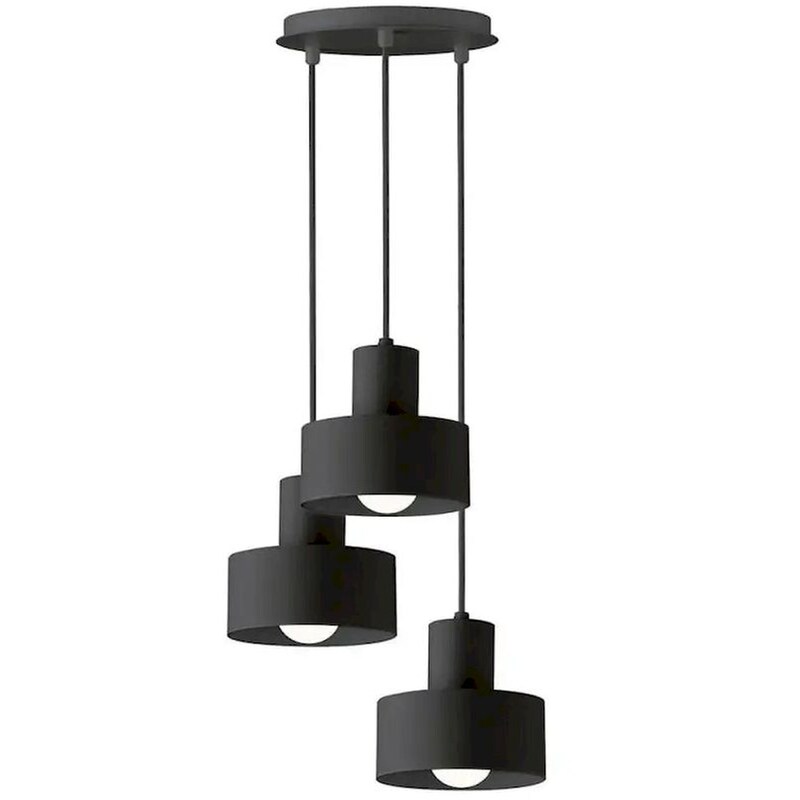 Φωτιστικό Οροφής Τρίφωτο Viokef Norton 4185001 Μεταλλικό - Μαύρο