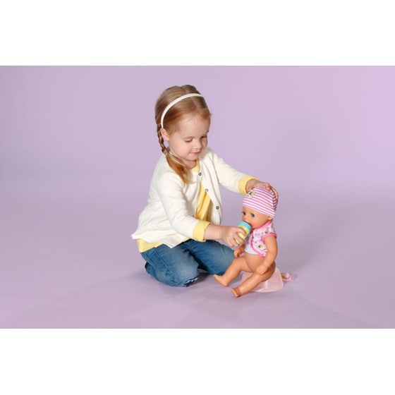 MGA Entertainment Διαδραστική Κούκλα Μωρό BABY born Little Magic Girl (36cm) image 7