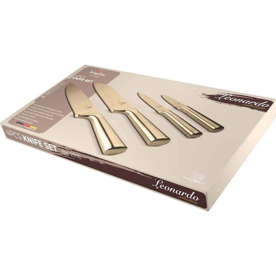 Σετ Μαχαίρια Berlinger Haus Leonardo Collection από Ανοξείδωτο Ατσάλι 4 Τμχ image 1