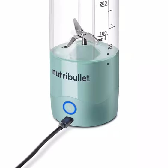 Μπλέντερ NUTRIBULLET NBP003 PORTABLE 0.45 L Μπλε image 2