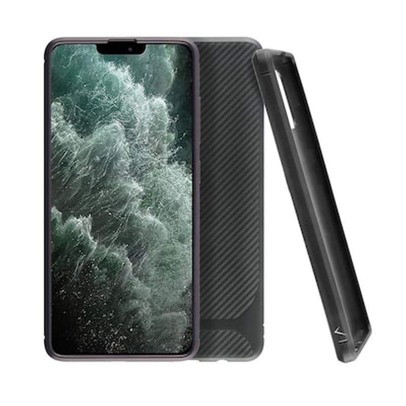 IDOL 1991 Θήκη Apple iPhone 12 Pro Max - Volte-tel Carbon Rugged Camera Protective - Black