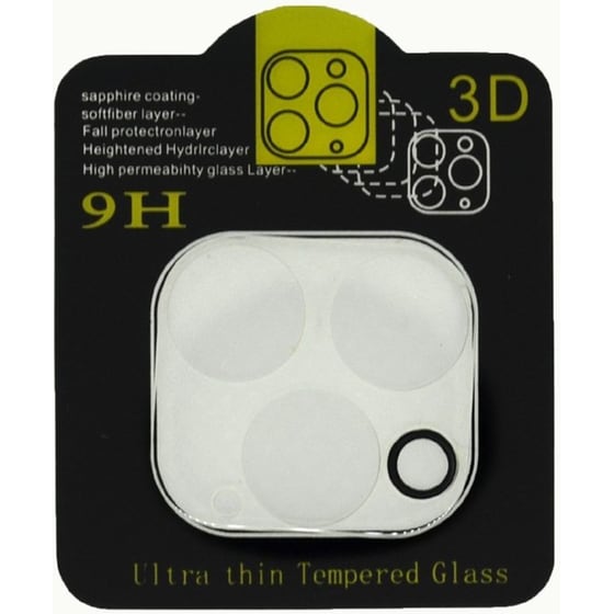 Προστατευτικό καμερών Apple iPhone 12 Pro - Goospery Tempered Glass Camera Protector 0.02mm 9Η - Transparent - Σετ 2 τμχ image 0