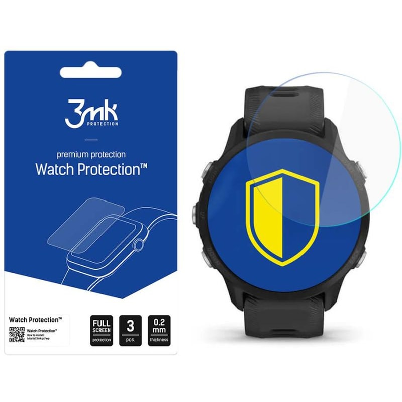 3MK Προστασία Οθόνης 3MK Watch ARC για Garmin Forerunner 955 (3τμχ)