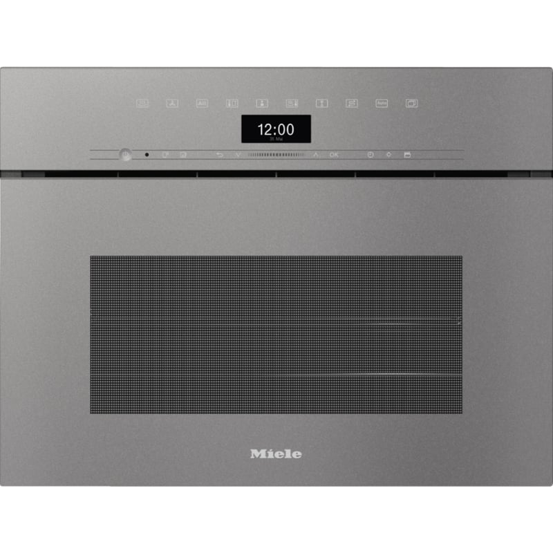 MIELE DGC 7440 HCX PRO 47 Lt Γκρι Εντοιχιζόμενος Φούρνος Άνω Πάγκου