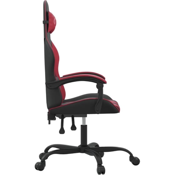 Καρέκλα Gaming VIDAXL Καρέκλα από Τεχνητό Δέρμα - Μαύρο image 2
