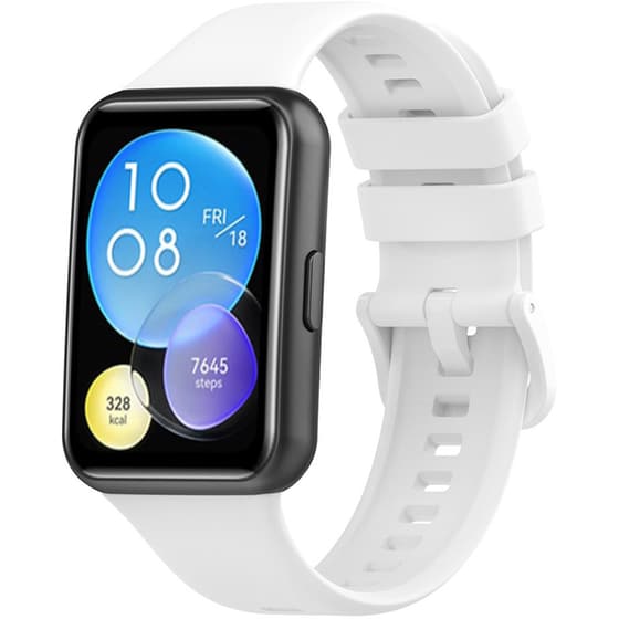 Λουράκι Σιλικόνης για Huawei Fit 2 Active - Λευκό image 2