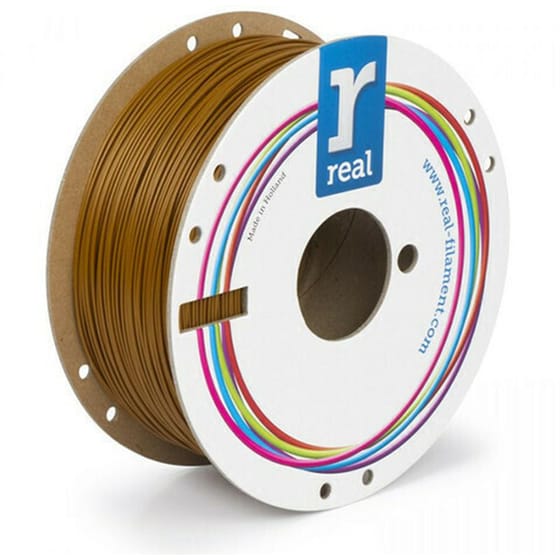 Real Filaments νήμα 3D εκτυπωτή PLA Recycled - 1kg 1.75mm - Πορτοκαλί image 1
