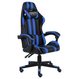 Gaming Καρέκλα Racing VidaXL Συνθετικό Δέρμα - Μπλε/Μαύρη
