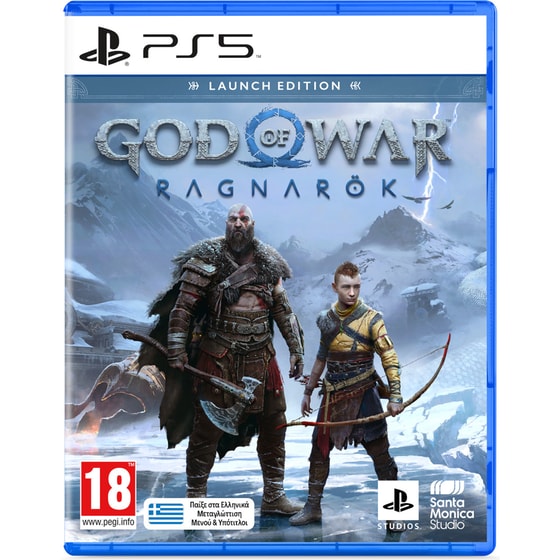 PS5 Used Game - God Of War Ragnarok Launch Edition image 0