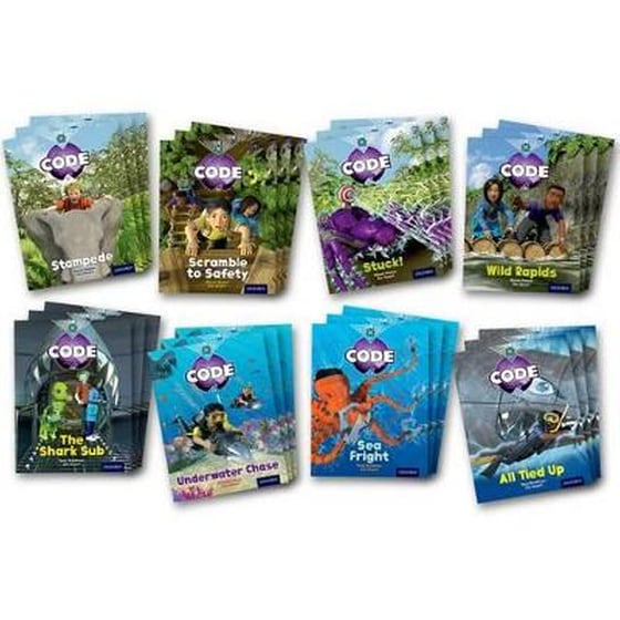 Project X Code: Jungle Trail & Shark Dive Class Pack of 24 image 0