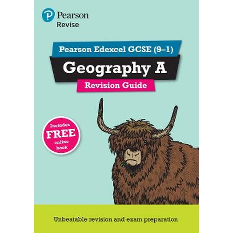Βιβλίο Pearson REVISE Edexcel GCSE Geography A Revision Guide inc