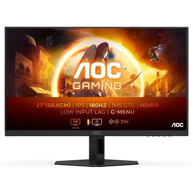 AOC Agon 27G4XE Gaming Monitor 27 FHD IPS Flat 180Hz 1 ms