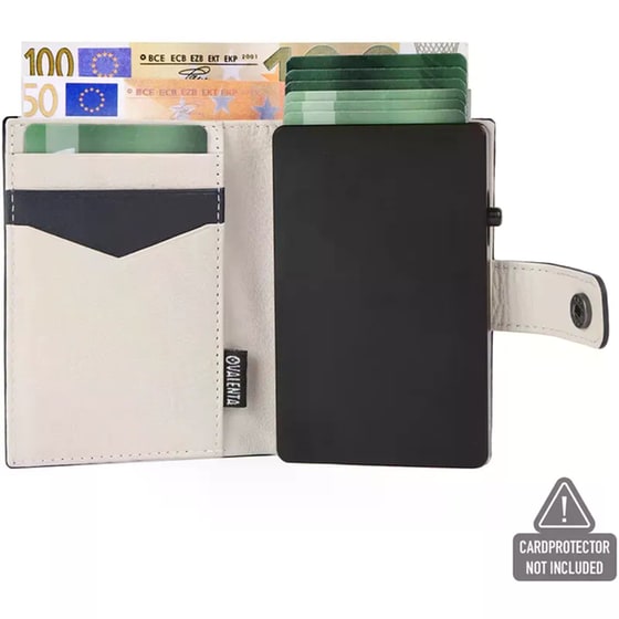 Θήκη Καρτών Valenta Leather Magsafe Luxe Navy image 5