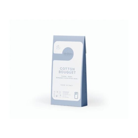 Αρωματική Ετικέτα Πόρτας Mr and Mrs Fragrance - Cotton Bouquet Blue image 0