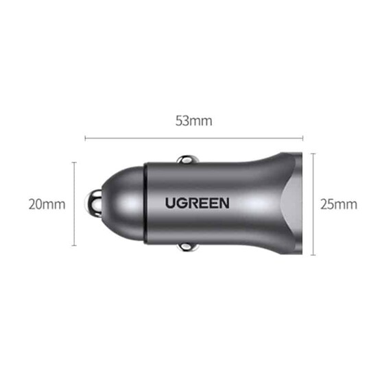 Αντάπτορας Φόρτισης UGREEN 18W PD+USB QC3.0 image 6