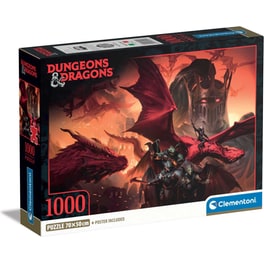 Παζλ Clementoni High Quality Collection Dungeons & Dragons (1000 Κομμάτια)
