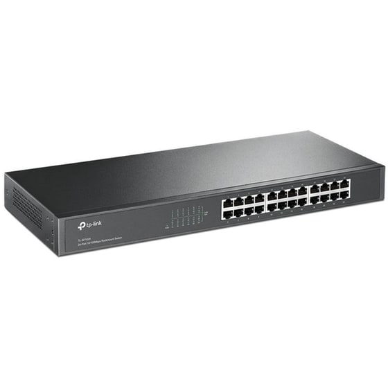 TP-Link TL-SF1024 Network Switch Unmanaged Fast Ethernet (100 Mbps) 24-Port 1U image 1