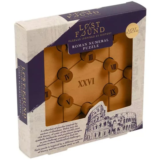 Γρίφος Professor Puzzle Roman Numeral Puzzle image 0