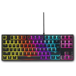 Spatan Gear Lochos 2 Gaming Μηχανικό Ενσύρματο Tenkeyless Πληκτρολόγιο RGB Μαύρο (US)