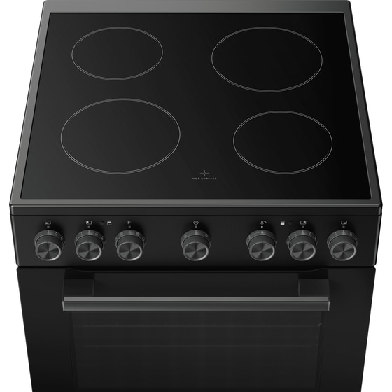 MIDEA MFO24D-ME4R10F(BK) 70 Lt Μαύρο Ηλεκτρική Κουζίνα Κεραμική image 4