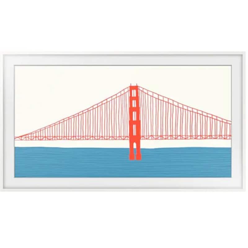 SAMSUNG Μαγνητικό Πλαίσιο Τηλεόρασης Samsung The Frame 65 VG-SCFA65WTCXC - Λευκό