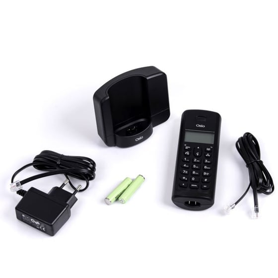 Ασύρματο Τηλέφωνο Osio OSD-8910B - Black image 3
