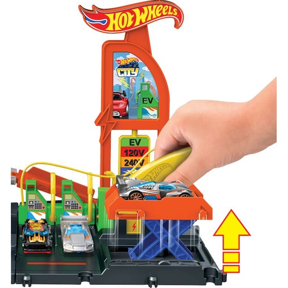Hot Wheels City Πίστα Σταθμός Καυσίμων (HTN79) image 2