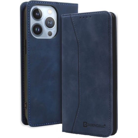 Θήκη Apple iPhone 15 Pro Max - Bodycell Book Case - Blue image 0