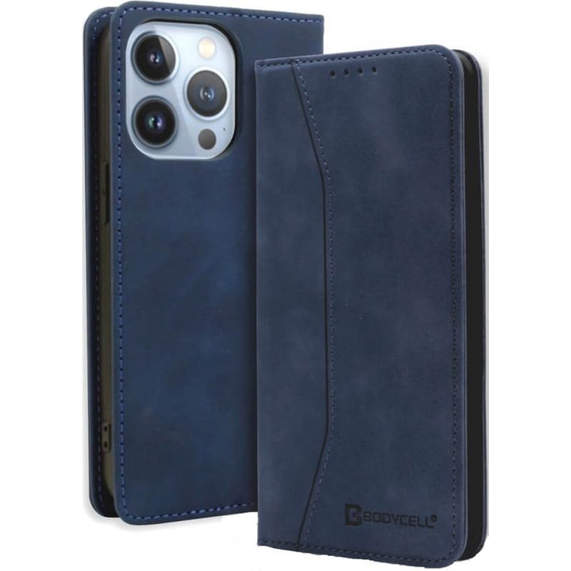 Θήκη Apple iPhone 15 Pro Max - Bodycell Book Case - Blue