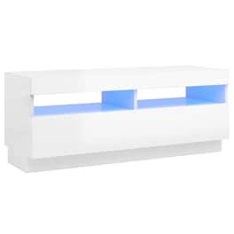 Έπιπλο Τηλεόρασης  VidaXL από Μοριοσανίδα 100x35x40 cm - Λευκό