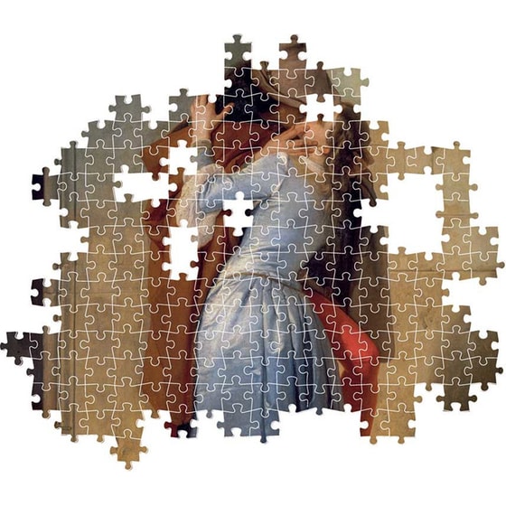 Παζλ Clementoni Museum Collection Hayez: Το Φιλί - Compact Box (1000 Κομμάτια) image 2