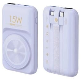 Powerbank Remax RPP-281 Magsafe  10.000 mAh - Μωβ