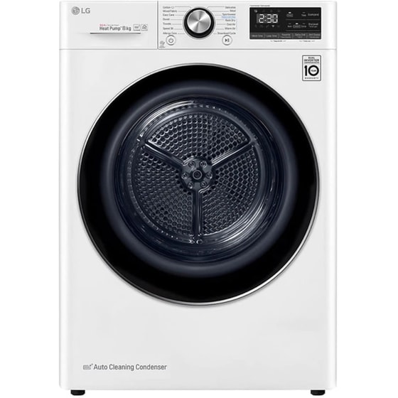 LG RC80V9AV3W 8 kg με Αντλία Θερμότητας Λευκό Στεγνωτήριο Ρούχων image 0
